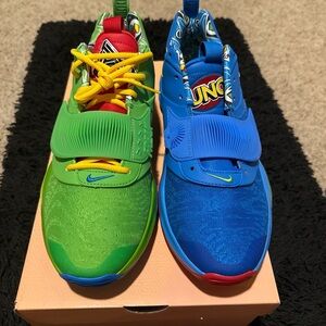 NikexUno Zoom Freak 3 Mismatch size 11 both with box, blue pair comes with laces